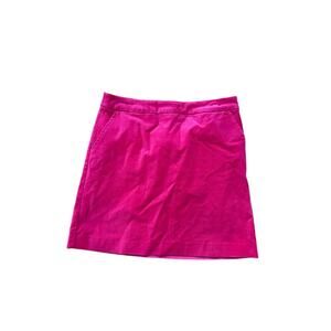 Boden Women's Pink Velvet A-Line Mini Skirt Size 8